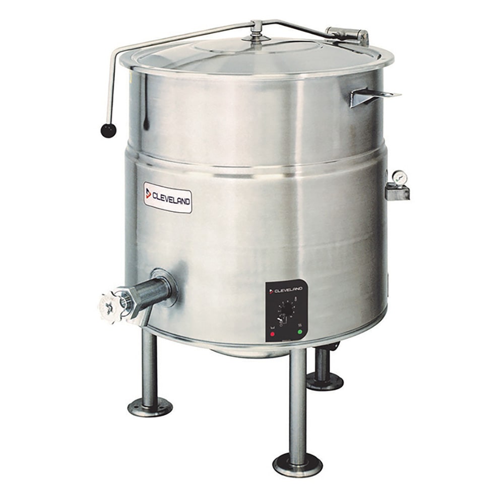 109-KEL802083 80 gal Steam Kettle - Stationary, 2/3 Jacket, 208v/3ph