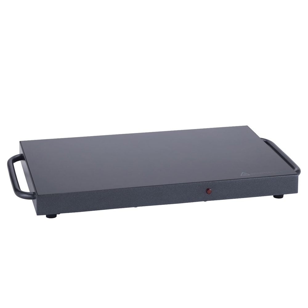 315-ST1220T Countertop Warming Tray w/ Handles - 24" x 13 3/4", Black Titanium, 110 120...