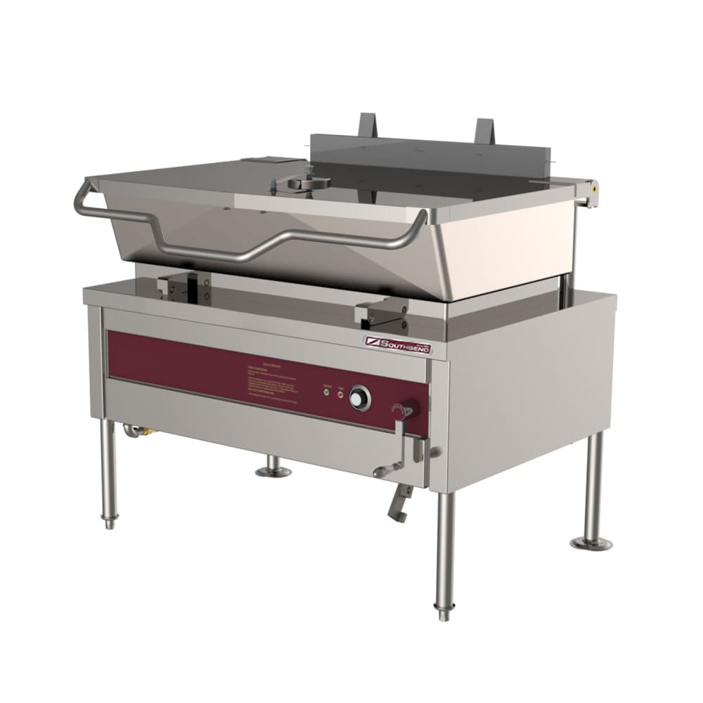 972-GS40LP 40 gal. Tilt Skillet - Open Base, Strainer, Measurement Marks, Liquid Propane