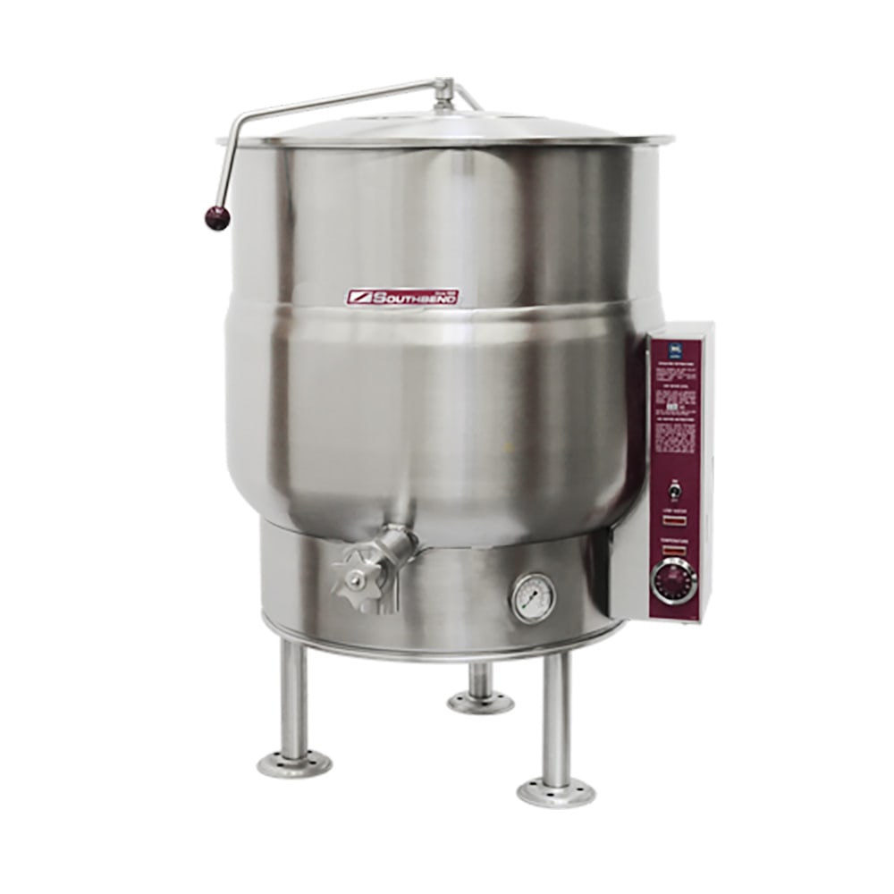 972-EL1002083 100 gal. Steam Kettle - Stationary, 2/3 Jacket, 208v/3ph