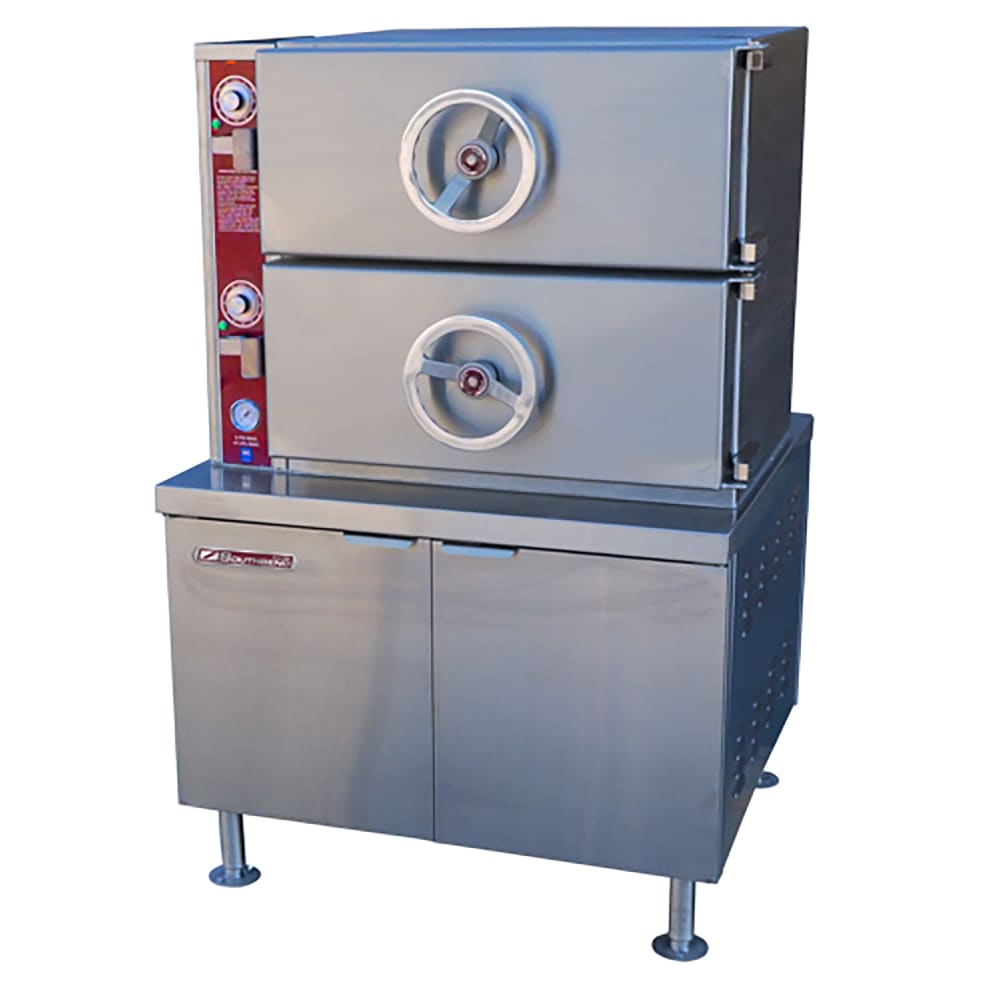 972-DC31151 Direct Steam Pressure Steamer w/ (12) Full Size Pan Capacity, 115v/1ph