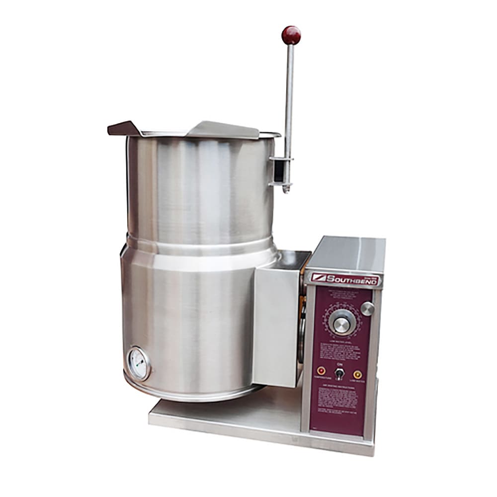 972-ECT122081 12 gal. Steam Kettle - Manual Tilt, 2/3 Jacket, 208v/1ph