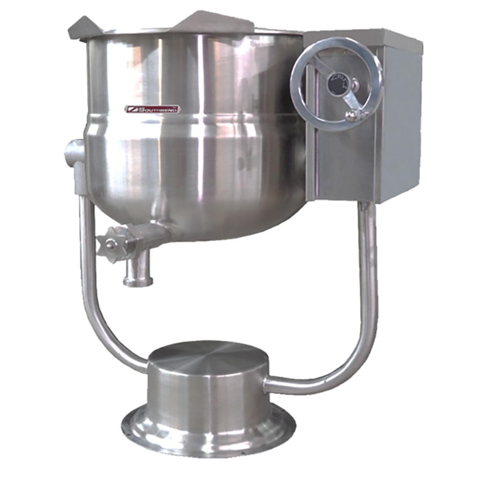 972-DPT60 60 gal. Steam Kettle - Manual Tilt, 2/3 Jacket, Direct Steam