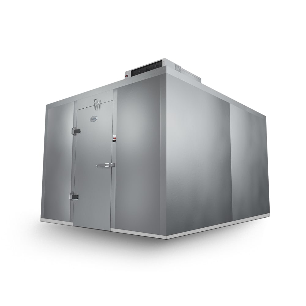 258-C101272NBSC 10' x 12' Indoor Walk-In Cooler w/ Top-Mounted Compressor - No Floor