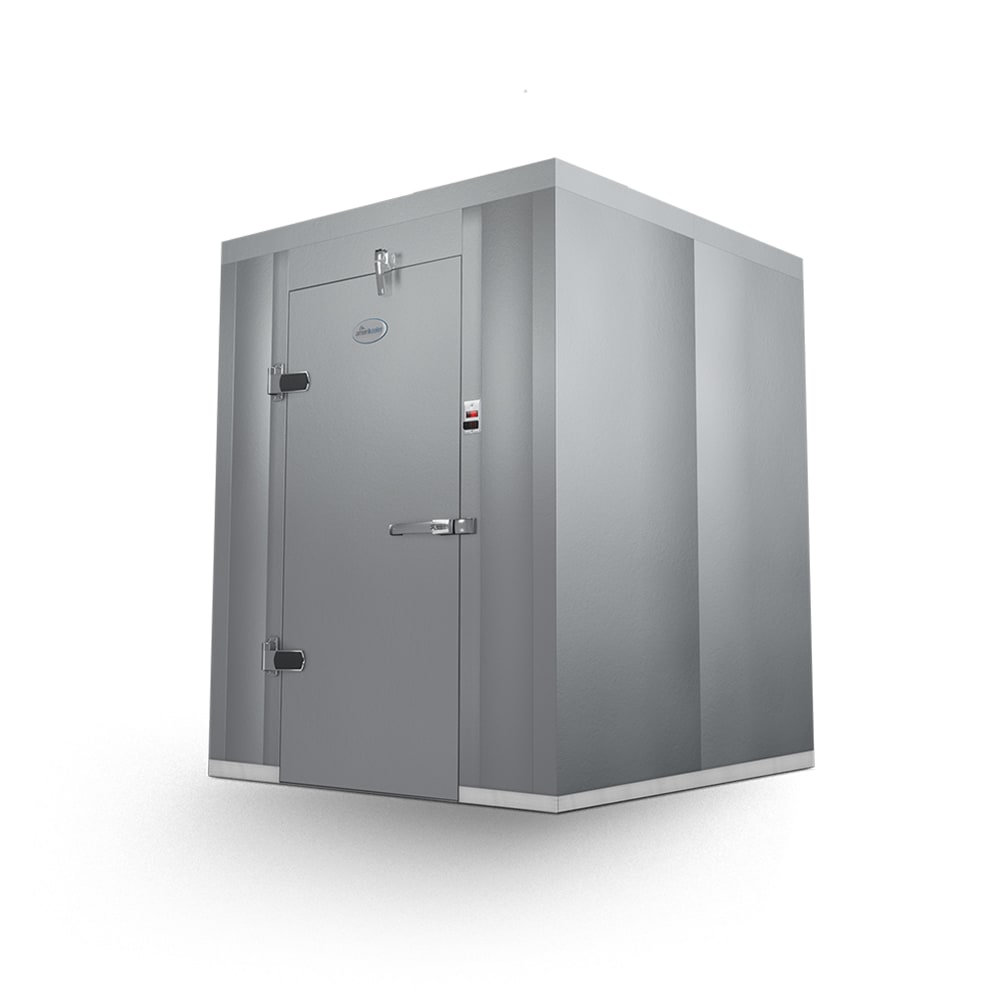 258-QC060672NBRC 6' x 6' Indoor Walk-In Cooler w/ Remote Compressor - No Floor
