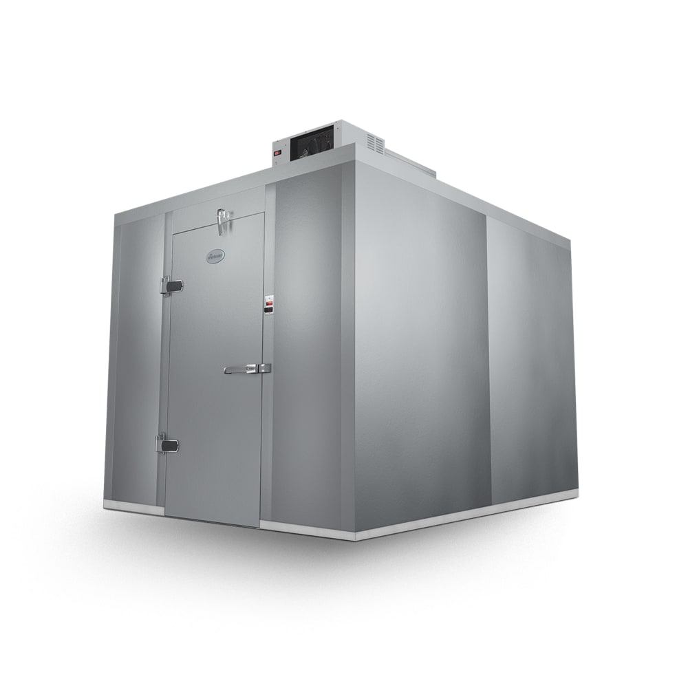258-C081072NBSCO 8' x 10' Outdoor Walk-In Cooler w/ Top-Mounted Compressor - No Floor