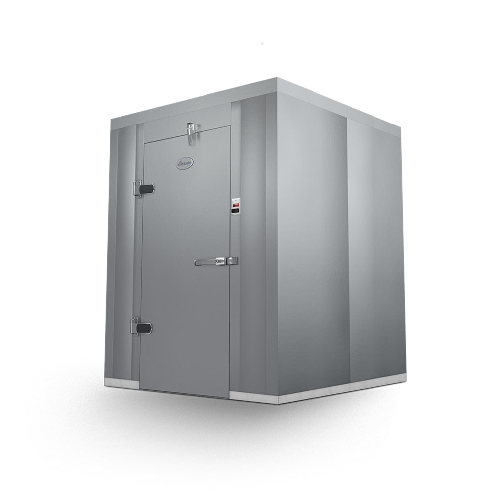 258-QC060672NBRCO 6' x 6' Outdoor Walk-In Cooler w/ Remote Compressor - No Floor