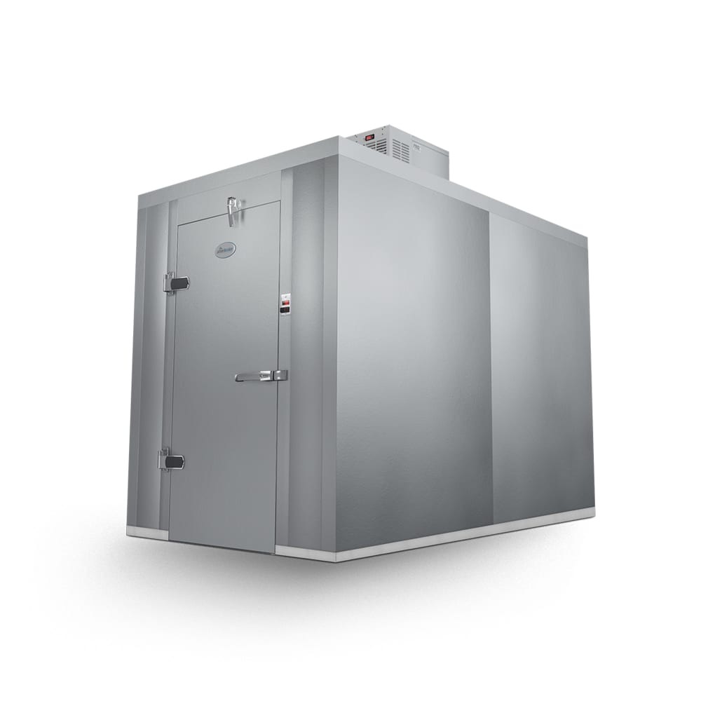 258-QC061072NBSC 6' x 10' Indoor Walk-In Cooler w/ Top-Mounted Compressor - No Floor