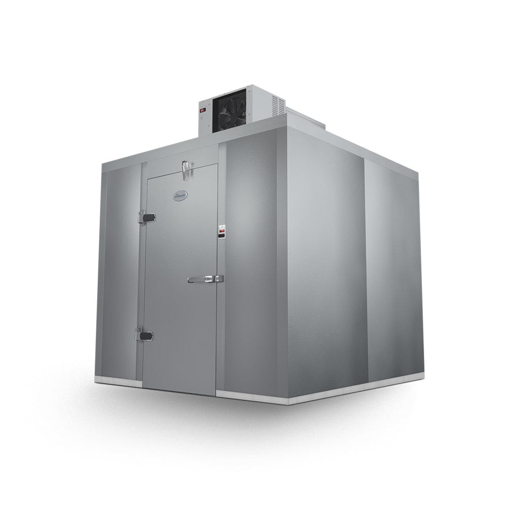 258-QC080872NBSCO 8' x 8' Outdoor Walk-In Cooler w/ Top-Mounted Compressor - No Floor