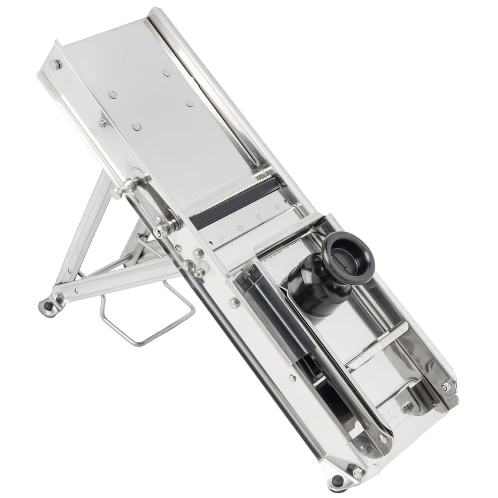 347-215030035 Mandoline Slicer w/ Pusher & (2) Julienne Blades, Stainless Steel