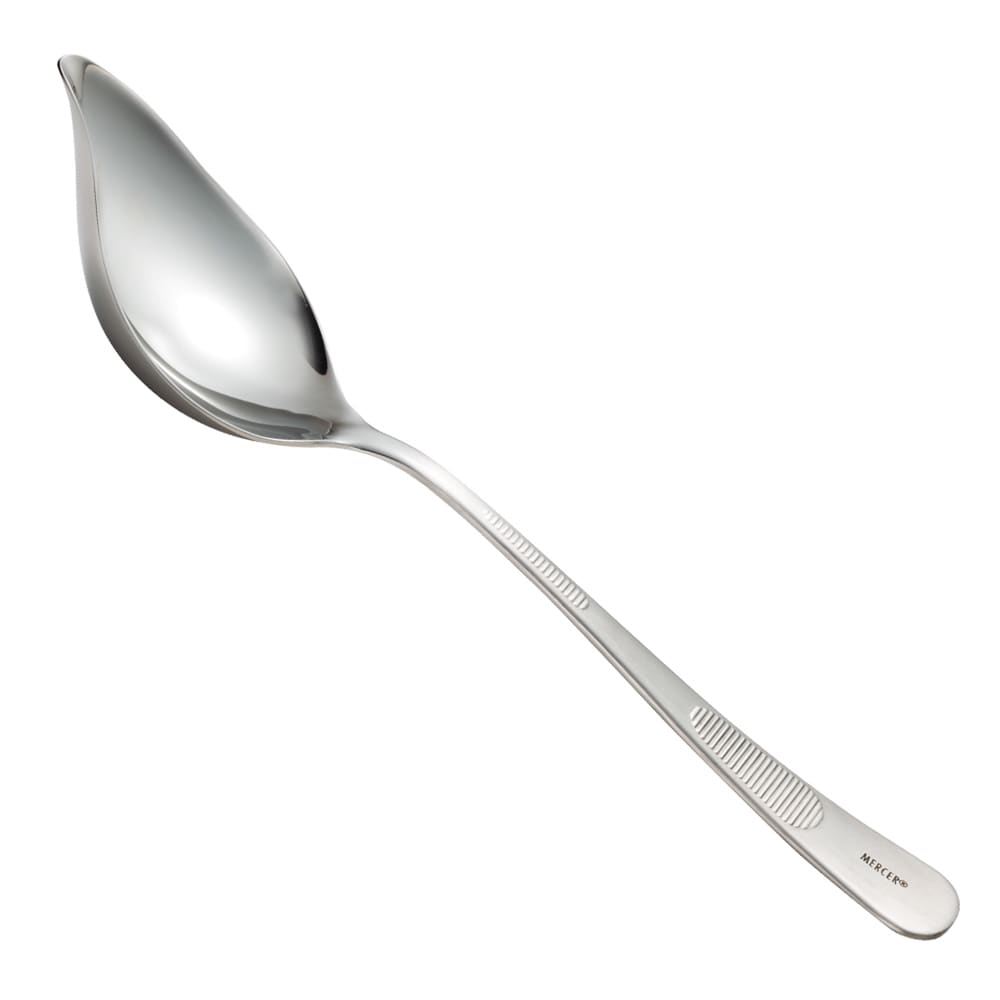132-M35142 8 1/2" Saucier Spoon - Stainless Steel