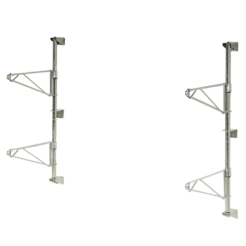 268-FWPS63CH 63"H Wall Mount Post, Chromate