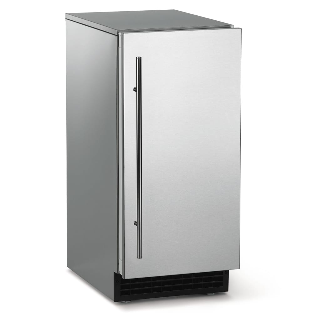 044-SRCP035A1SU 15"W Brilliance™ Extra-large Cube Undercounter Ice Machine - 35 lbs/day, Air...