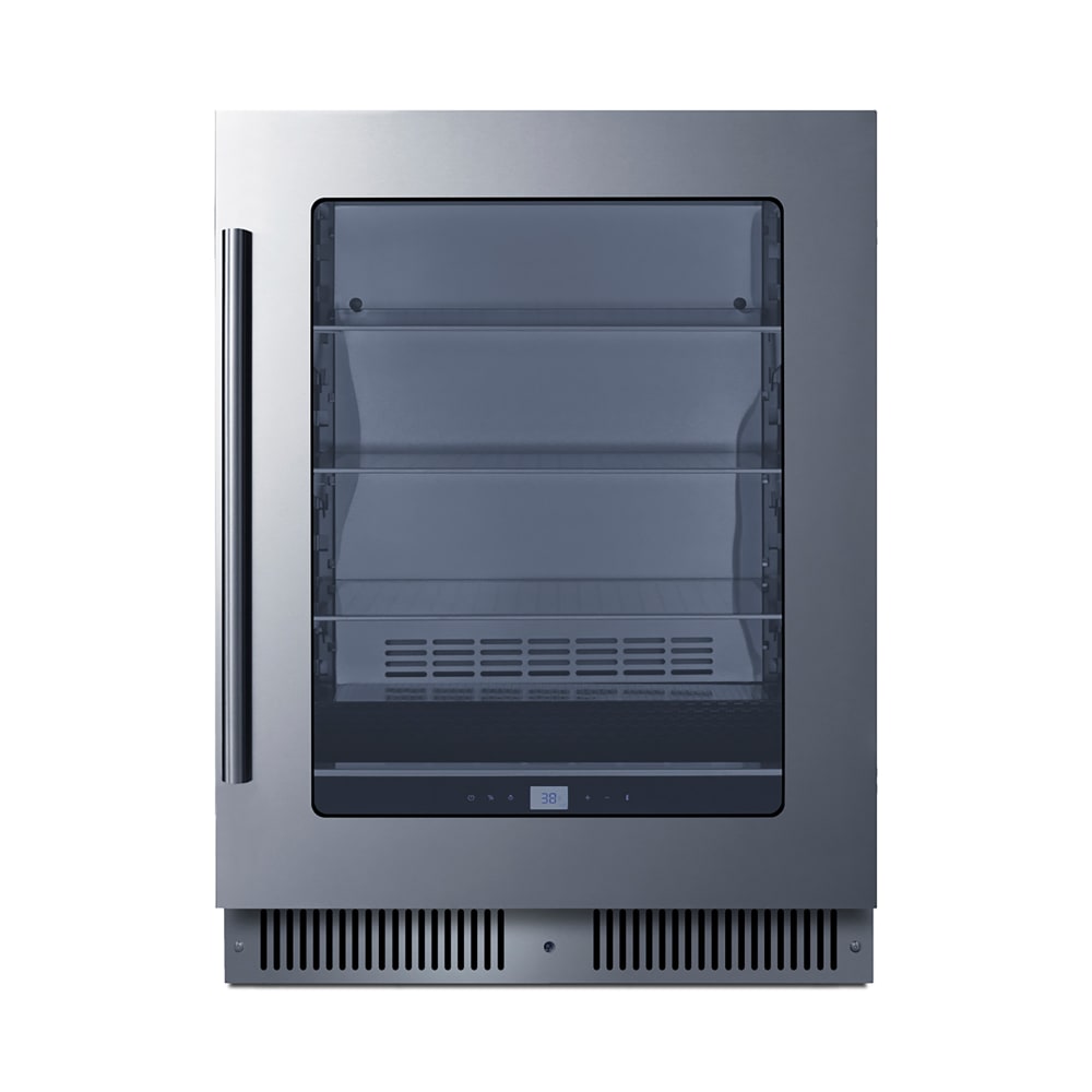 162-CL24BV1 23 3/8" Undercounter Refrigerator w/ (1) Section & (1) Door, 115v