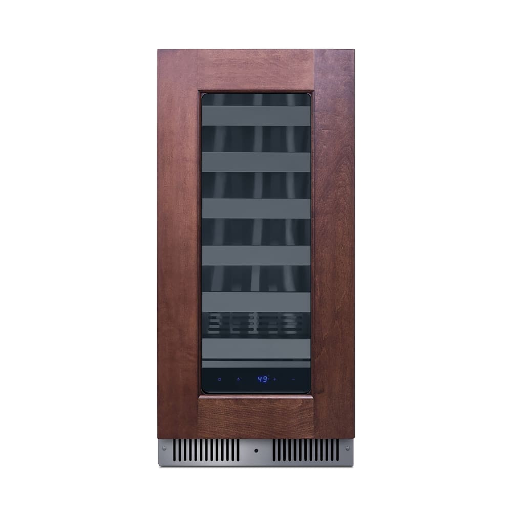 162-SDHW1532PNR 14 3/4" One Section Built In Wine Cooler w/ (1) Zone - 18 Bottle Capacity, 1...