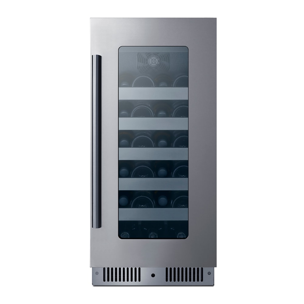 162-CL155WC1 14 3/4" One Section Built In Wine Cooler w/ (1) Zone - 23 Bottle Capacity, 115v