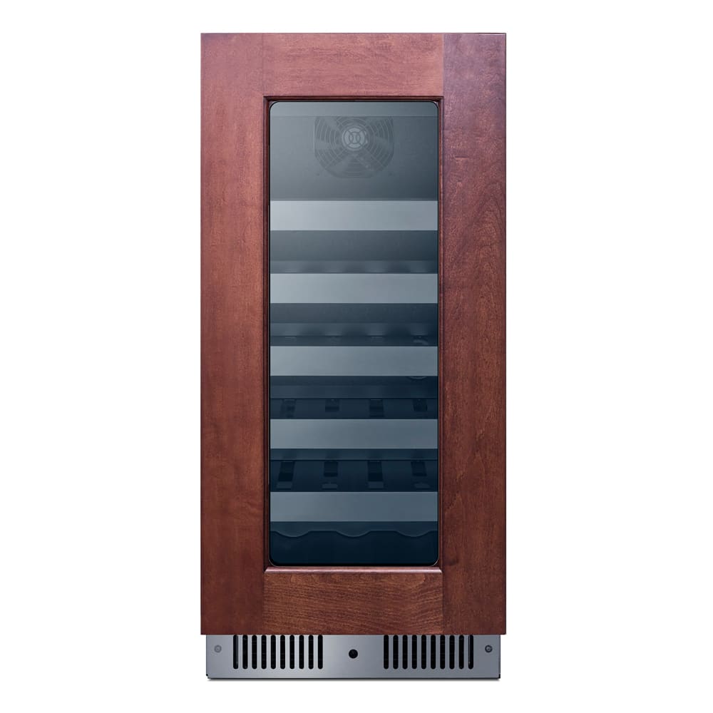 162-CL155WC1PNR 14 3/4" One Section Built In Wine Cooler w/ (1) Zone - 23 Bottle Capacity, 1...