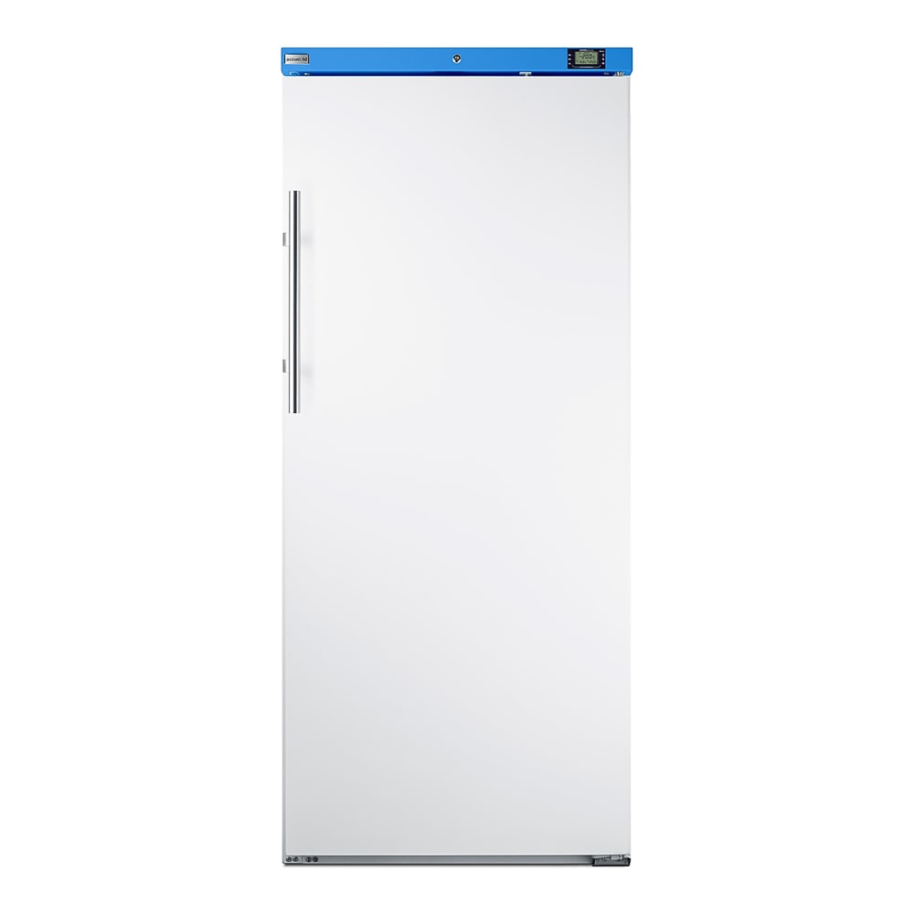 162-UFM19W 30 1/2" Reach In Medical Freezer w/ Solid Door - Locking, 115v