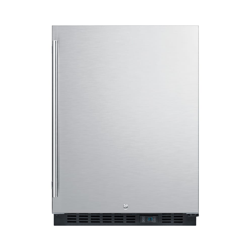 162-SCR610BLSDV1 23 5/8" Undercounter Refrigerator w/ (1) Section & (1) Door, 115v