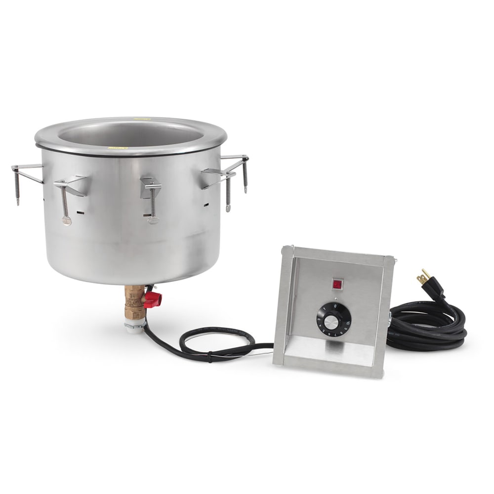 175-3646210 7 1/4 qt Drop In Soup Warmer w/ Thermostatic Controls, 120v