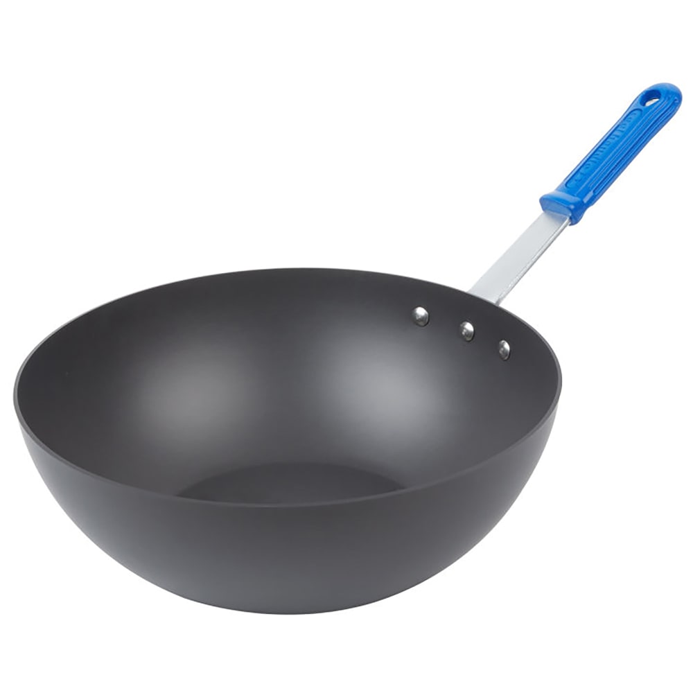 175-H4015 11 1/2" Wear-Ever® Aluminum Stir Fry Pan - Cool Handle