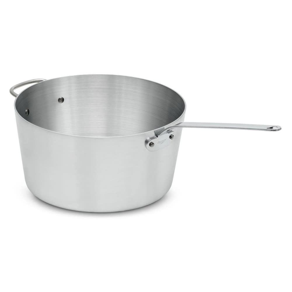 175-661145 4 1/2 qt Wear-Ever® Aluminum Tapered Saucepan w/ Solid Metal Handle