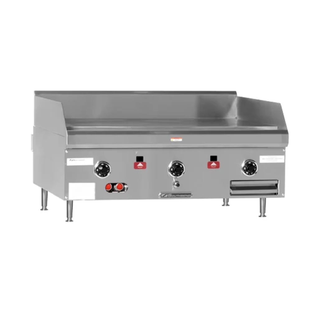 348-HDG60NG 60" Gas Griddle w/ Thermostatic Controls - 1" Steel Plate, Natural Gas