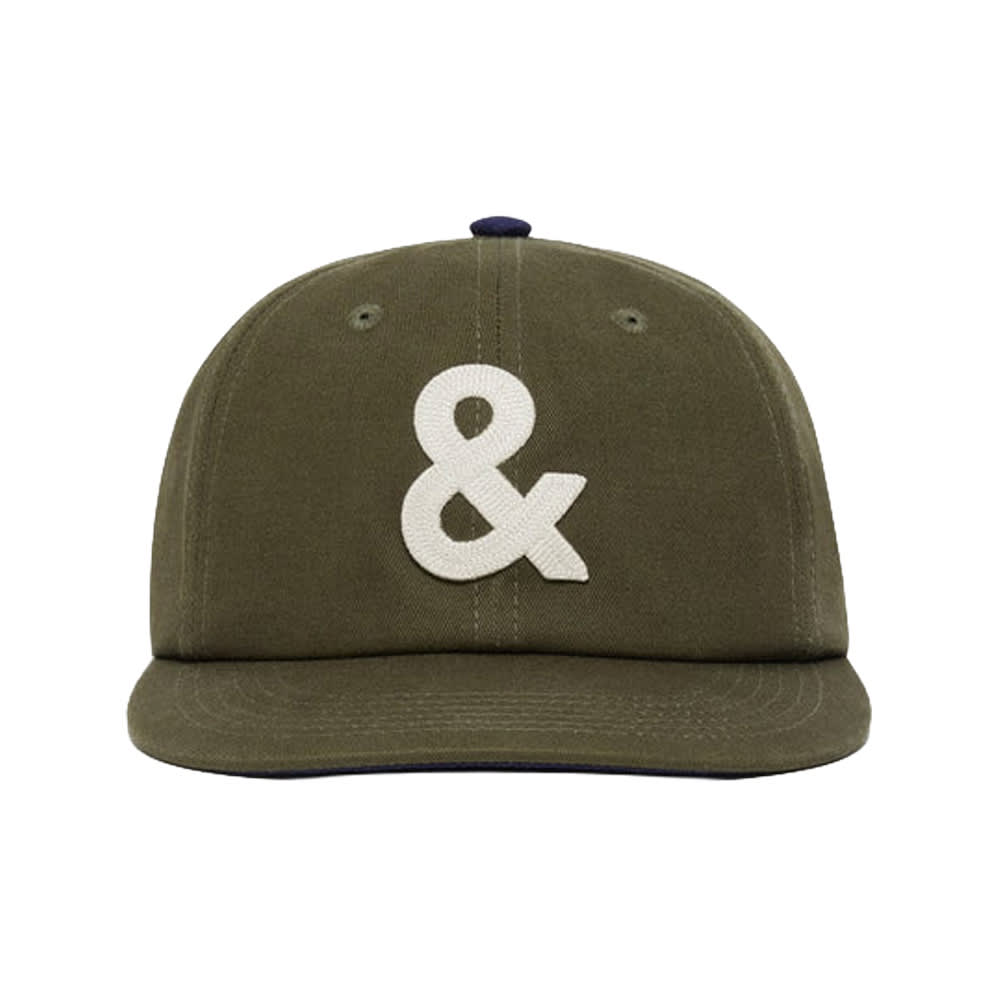 603-HB001818 Baseball Hat w/ Adjustable Strap - Cotton, Olive Green