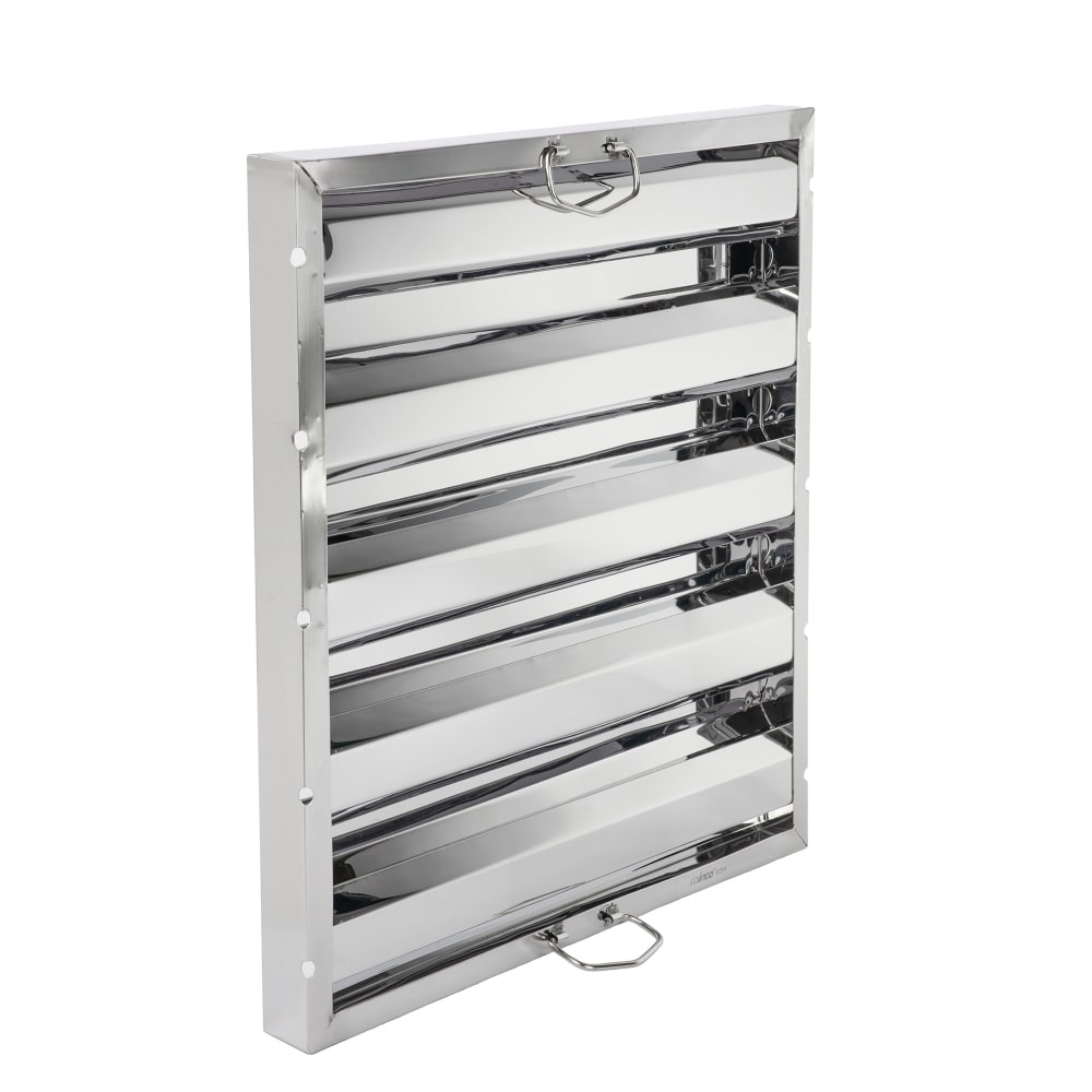 080-HFS2020 Hood Baffle Filter - 20" x 20", Stainless