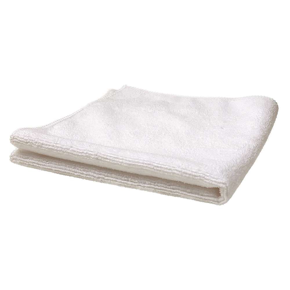 867-DMFM12WH 12" Square Multi-Purpose Towel - Microfiber, White