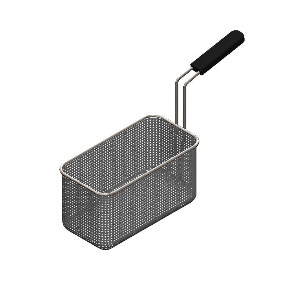 812-APCB7 Rectangular Pasta Basket - 18 1/2" x 15 3/4" x 11", Stainless Steel