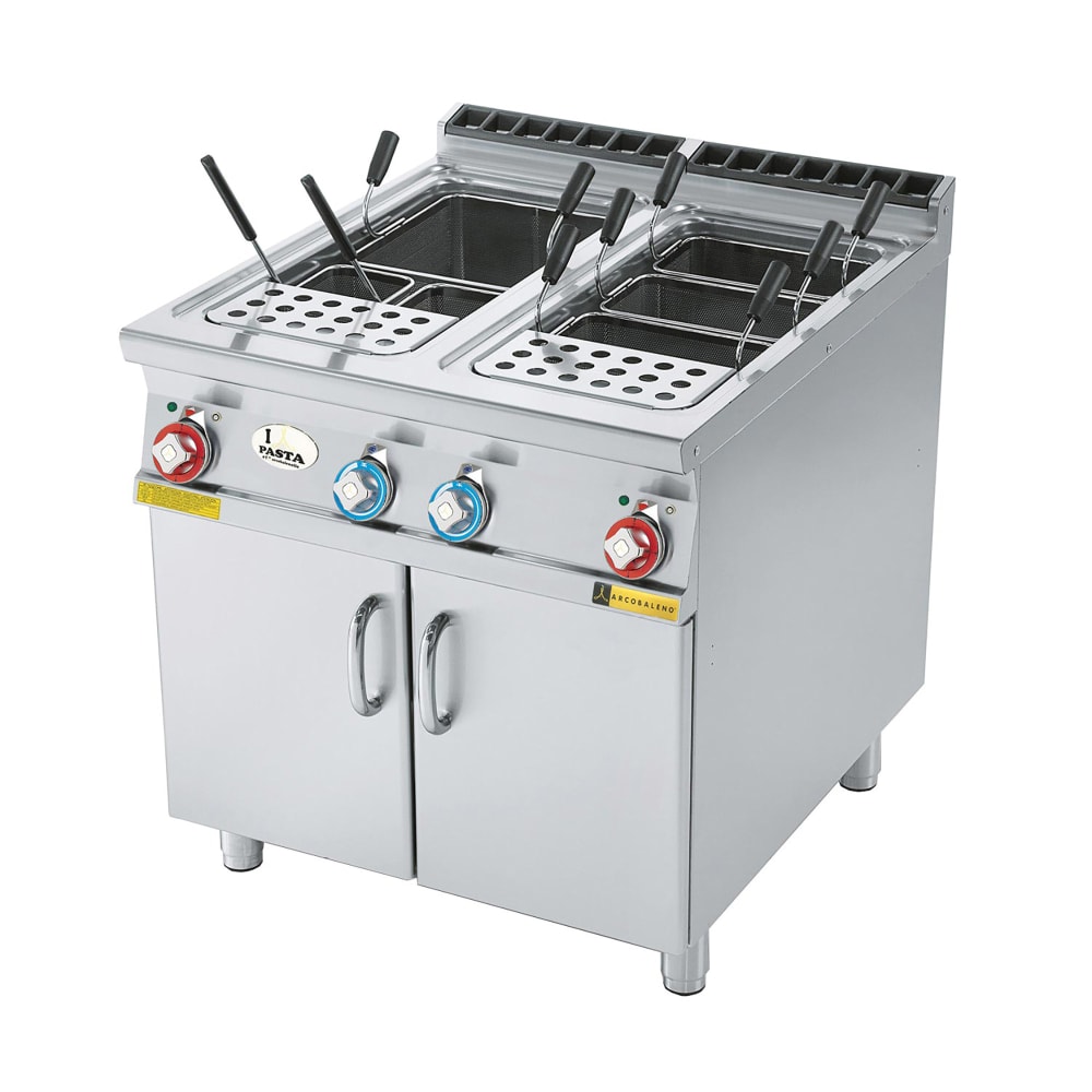 812-APCE28D 14 Gallon Elettra Electric Pasta Cooker - Floor Model, 230v/3ph
