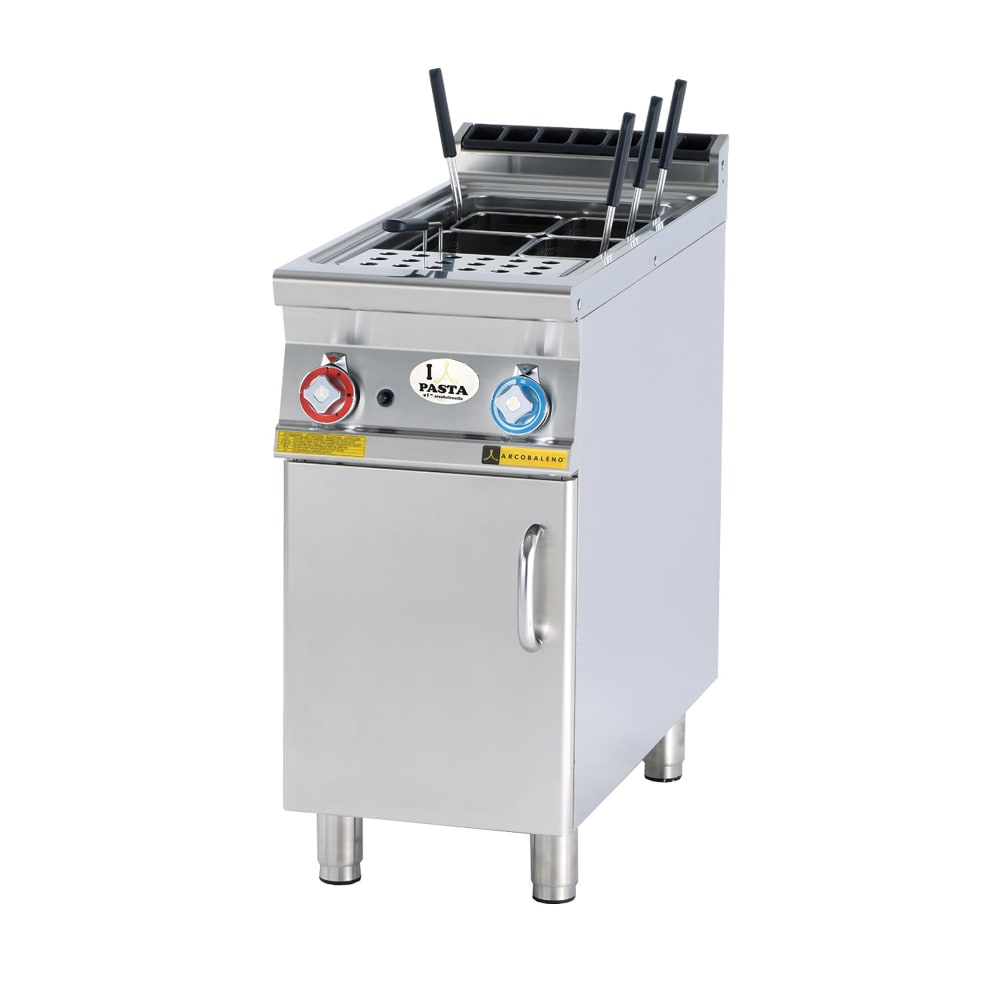 812-APCG28NG 7 Gallon Aurora Natural Gas Pasta Cooker - Floor Model, 32,400 BTU