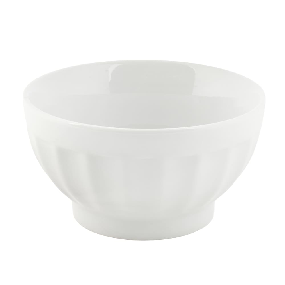 158-564006 16 oz Cafe Au Lait Bowl - Porcelain White