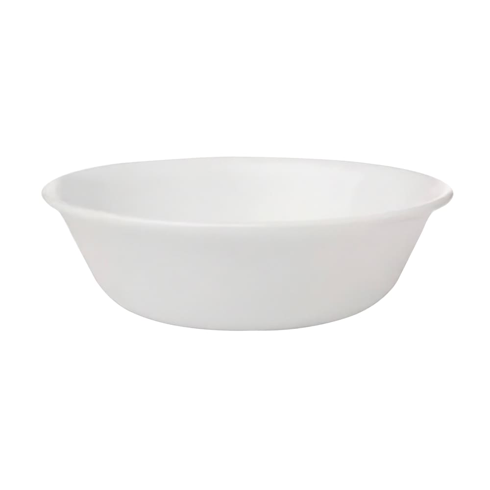 075-1151579 10 oz Round Essentials Grapefruit Bowl - Vitrelle® Glass, Brightest White