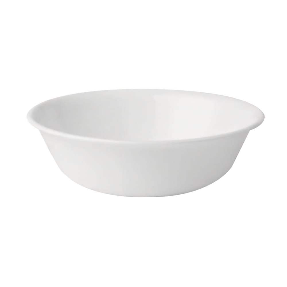 075-1151590 18 oz Round Essentials Cereal Bowl - Vitrelle® Glass, Brightest White