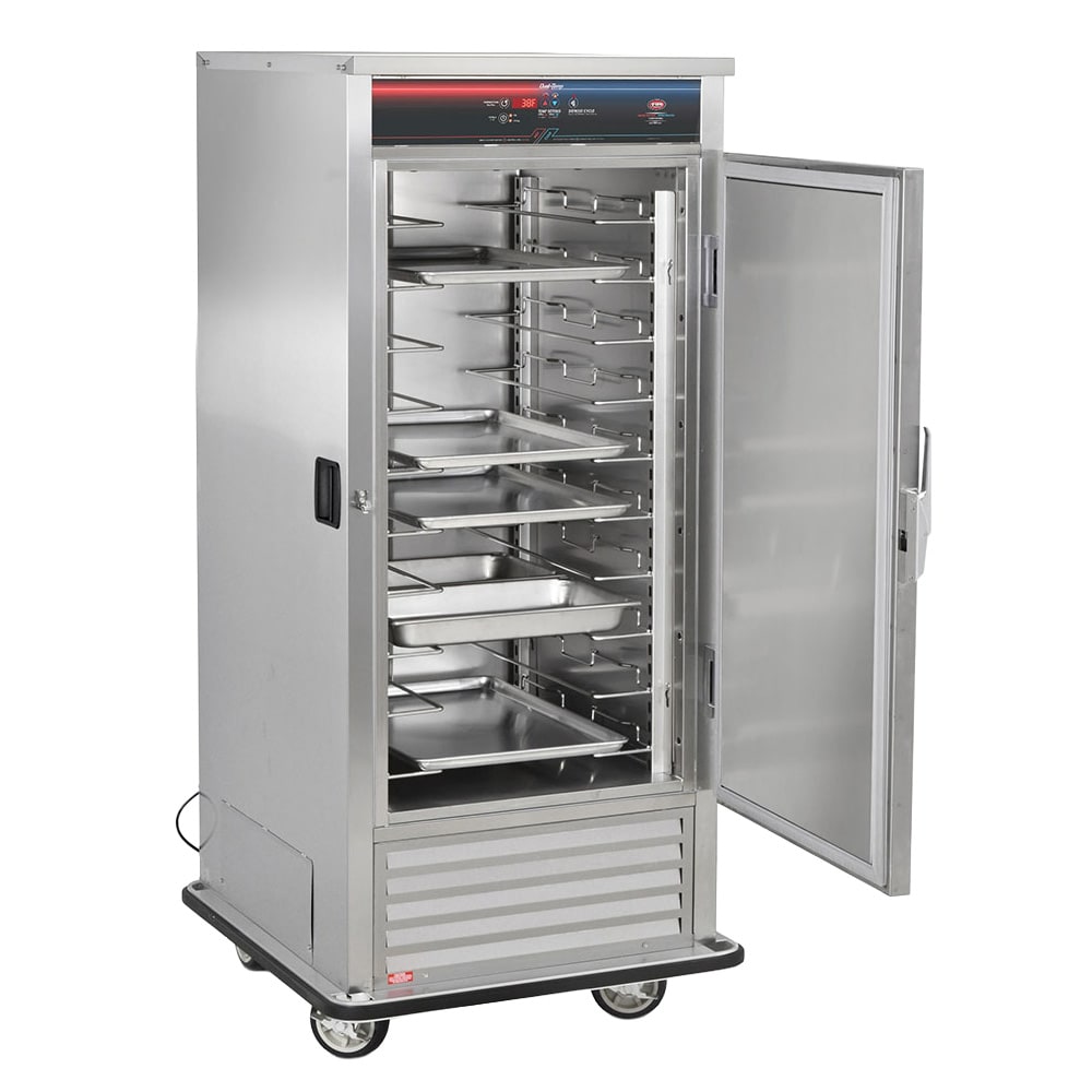 219-UHRS10120 Full Height Insulated Mobile Heated Cabinet w/ (20) Pan Capacity - 120v