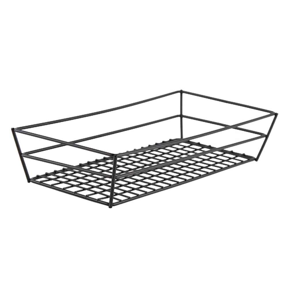 166-GCRB2613 Rectangular Tabletop Basket, Black