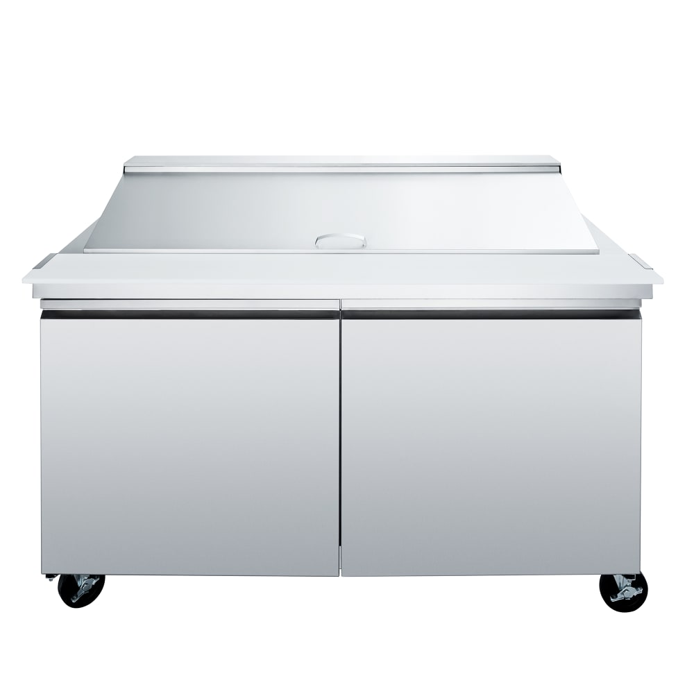 394-MEST6024A 60 1/4" Mega Top Sandwich/Salad Prep Table w/ Refrigerated Base, 115v