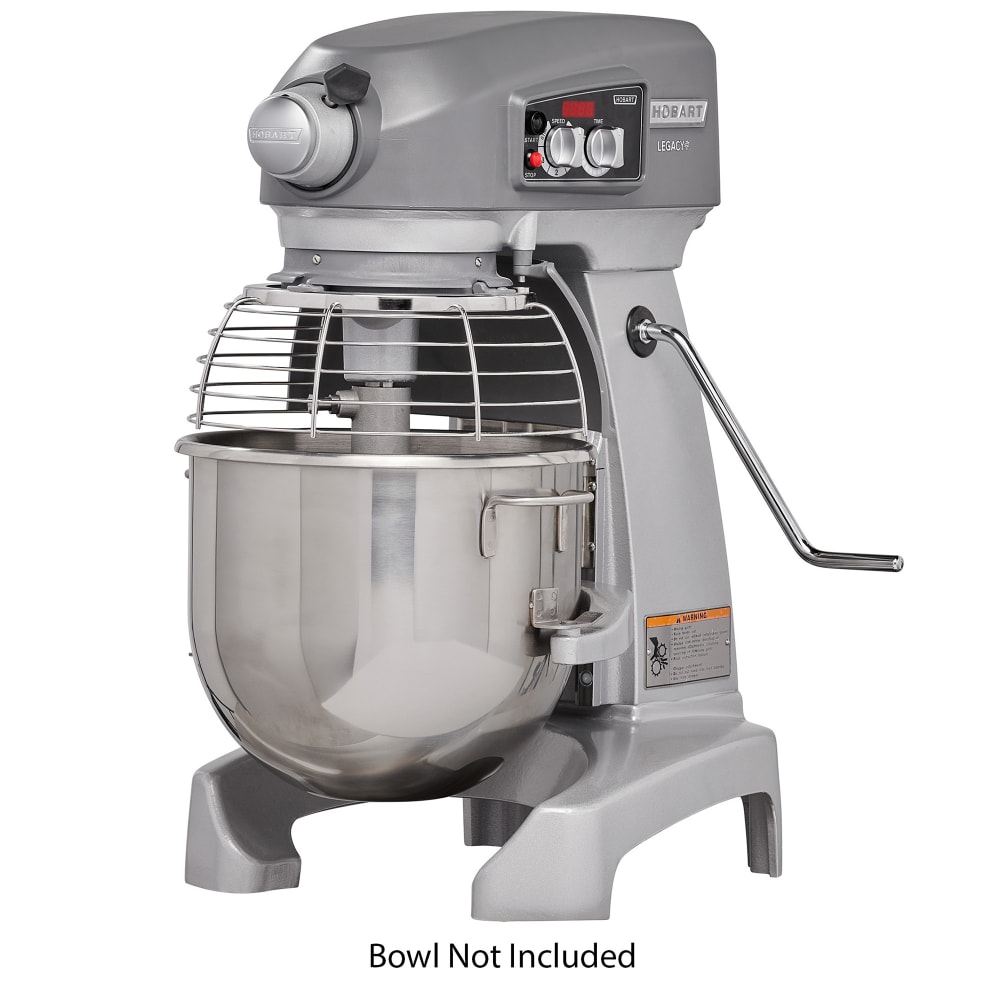 Hobart HL200-1 Legacy+ 20 qt Planetary Mixer - Bench Model, 1/2 hp