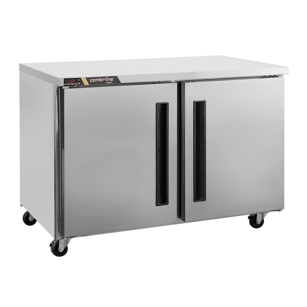 206-CLUC48RSDRR 48" W Undercounter Refrigerator w/ (2) Sections & (2) Doors, 115v