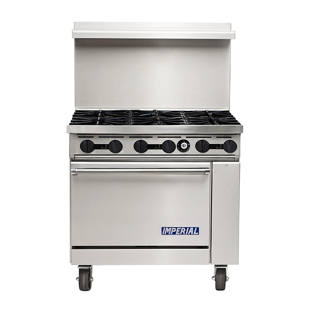 406-ER6NG 36" Elements Series 6 Burner Gas Range - 1 Standard Oven, Natural Gas