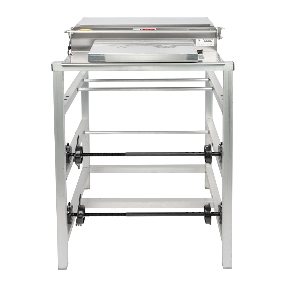 617-W32C5 Floor Model Wrap Station w/ Built In Hotplate - (3) Film Roll Capacity, 120v