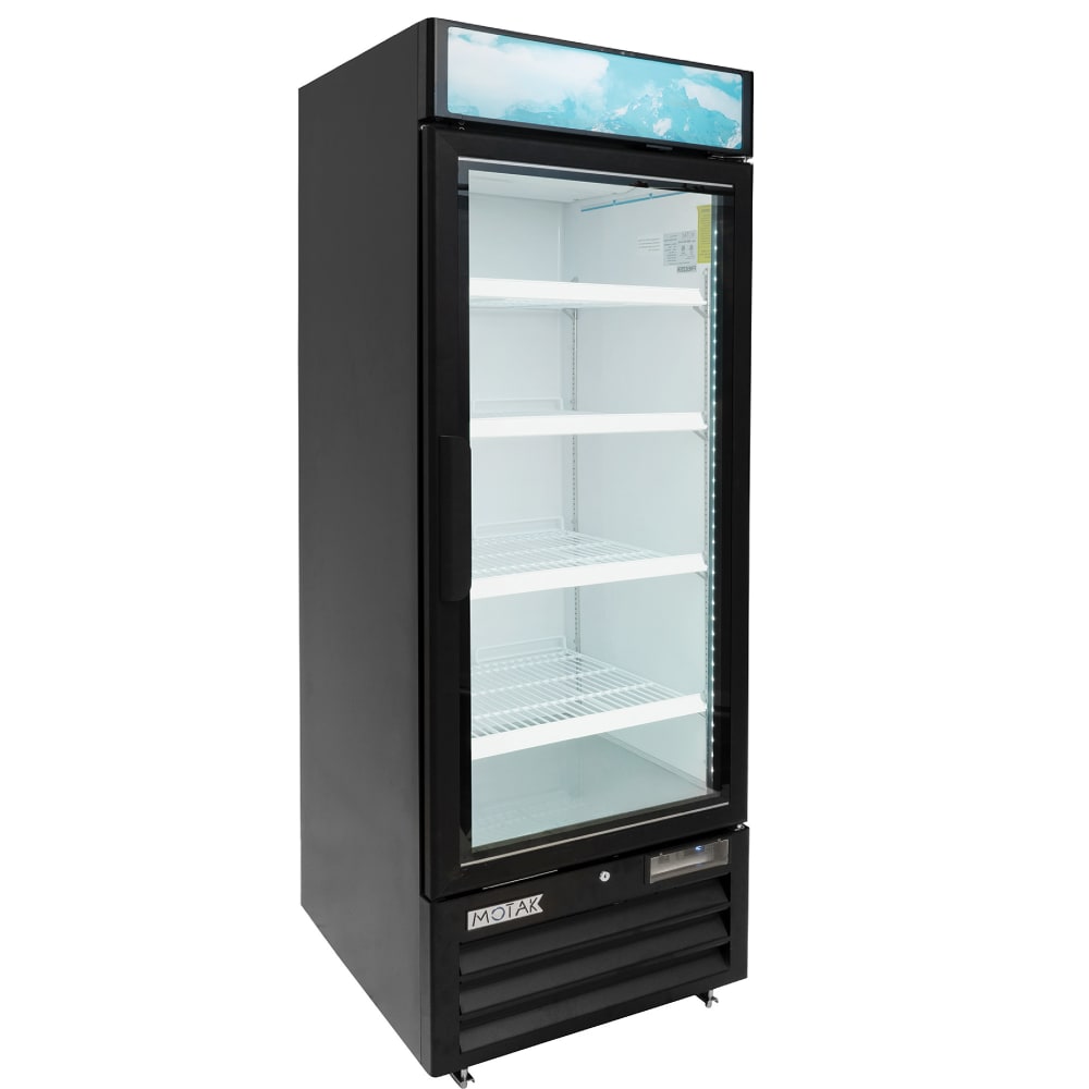 394-MGD1DF23A 31 1/10" One Section Display Freezer w/ Swing Door - Bottom Mount Compressor,...