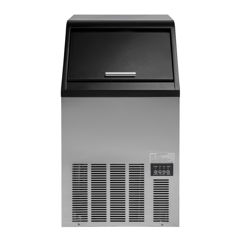 394-KTUI80A 16 3/4"W Full Cube Undercounter Ice Machine - 75 lbs/day, Air Cooled