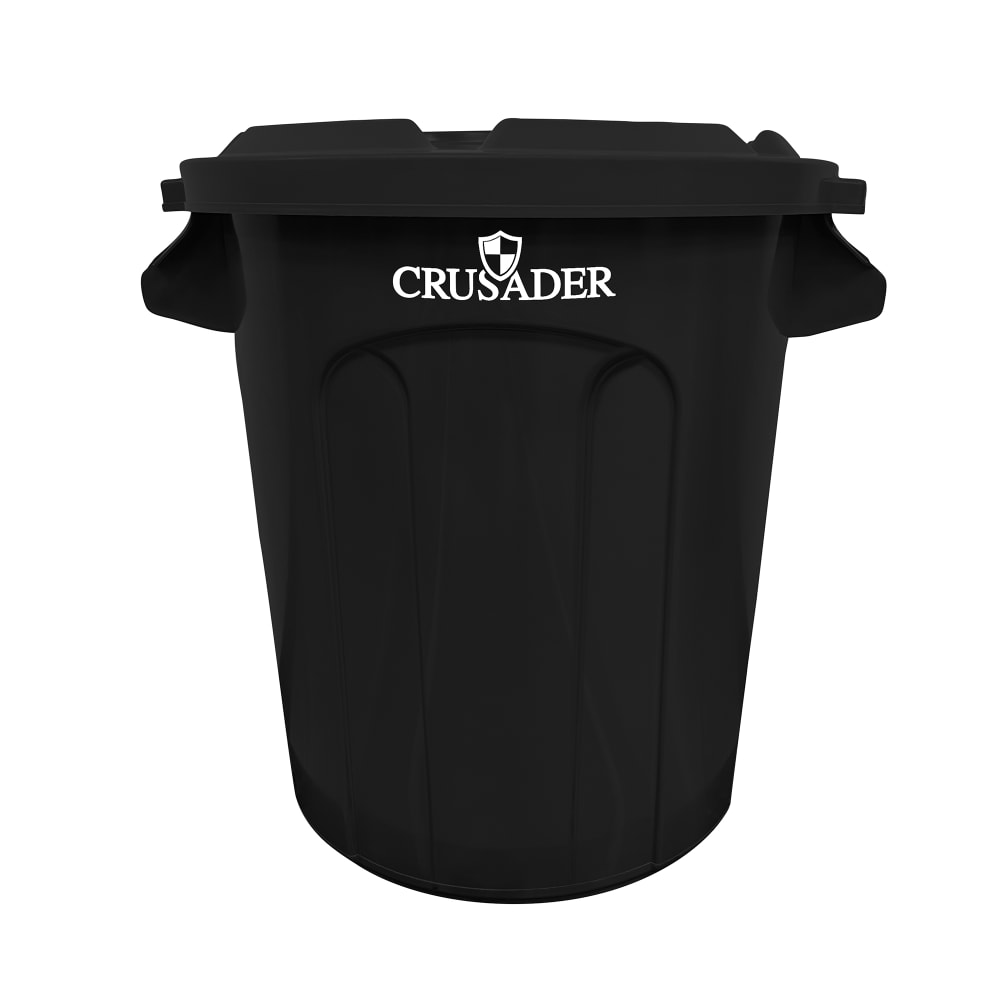 Quantum Food Service 10 gallon CRUSADER Commercial Trash Can - Plastic ...