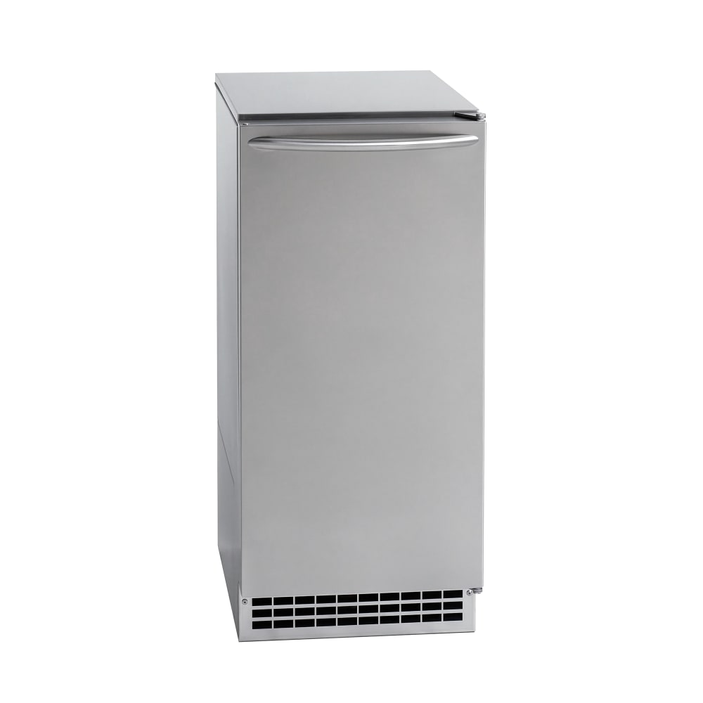 159-GEMU090 14 7/8"W Nugget Undercounter Ice Machine - 110 lbs/day, Air Cooled, Gravity Drai...