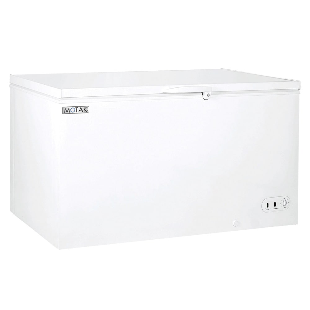 394-MCF10A 43 9/10" Mobile Chest Freezer w/ (1) Basket - White, 115v