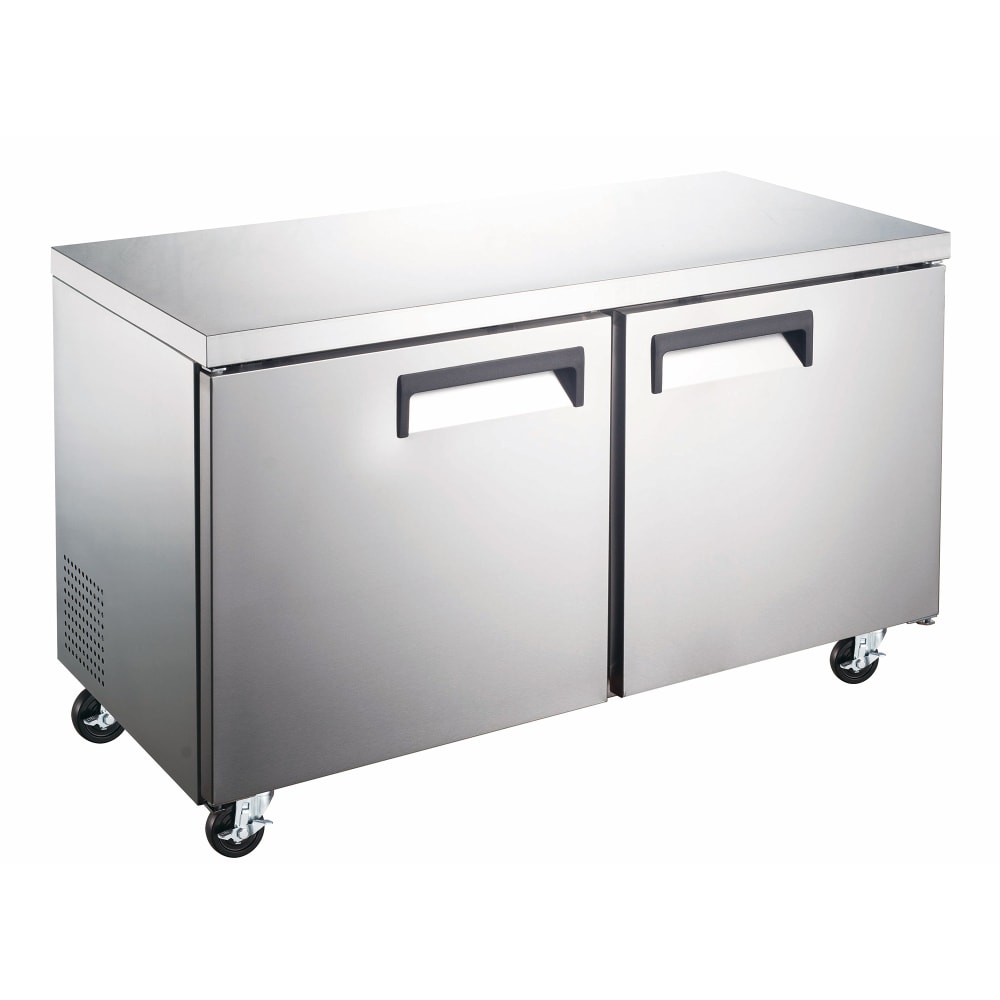 394-MUF60A 61 1/5"W Undercounter Freezer w/ (2) Sections & (2) Doors, 115v