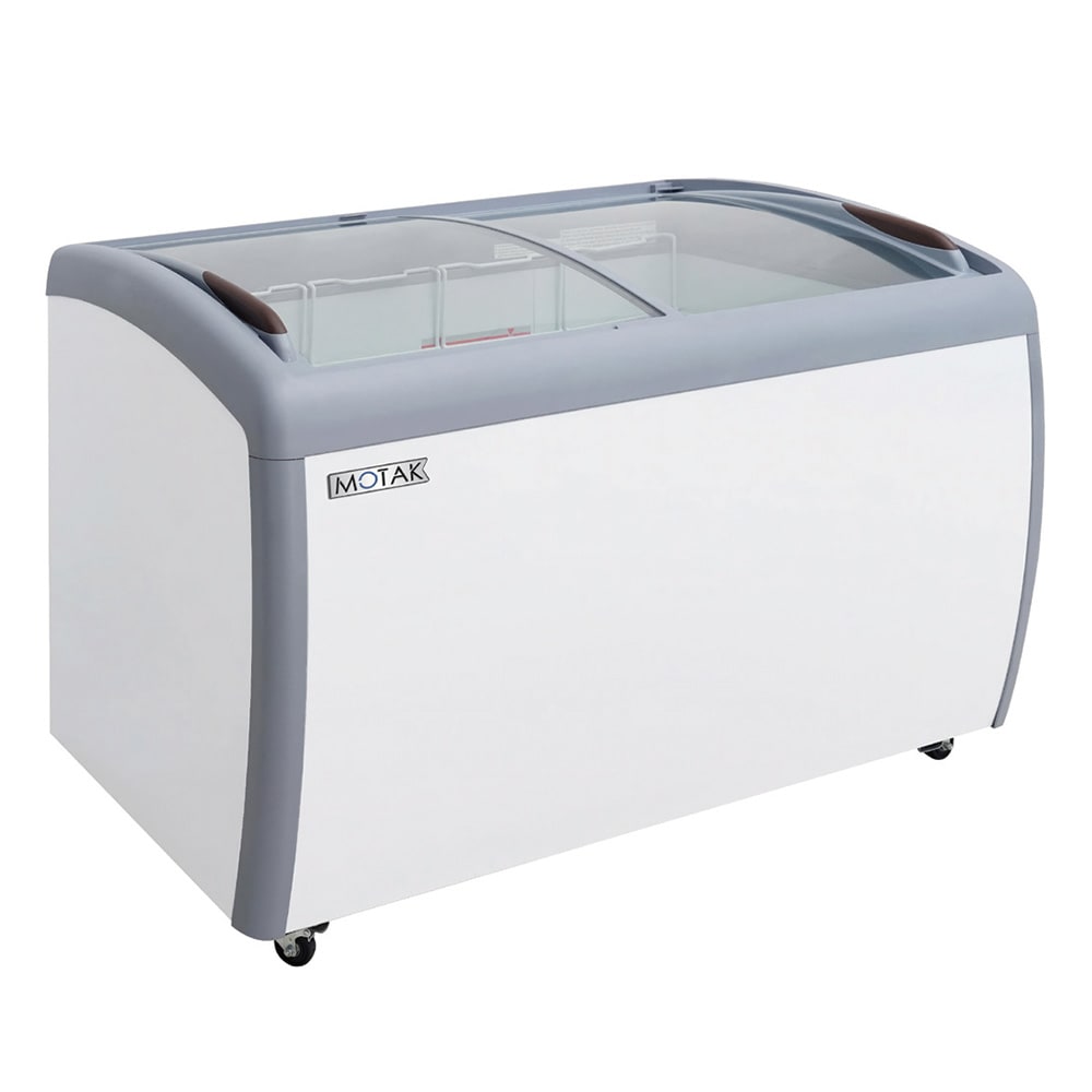 394-MCA266AA 43 1/2" Mobile Ice Cream Freezer w/ 4 Baskets - White, 115v